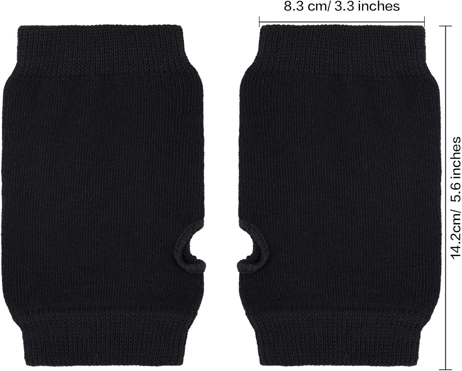 Blulu Fingerless Warm Gloves with Thumb Hole Cozy Half Fingerless Driving Gloves Knit Mittens for Men, Women at  Women’s Clothing store