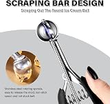 TJ POP Mini Cookie Scoop 5 ml Stainless Steel with Easy Trigger Release view 5