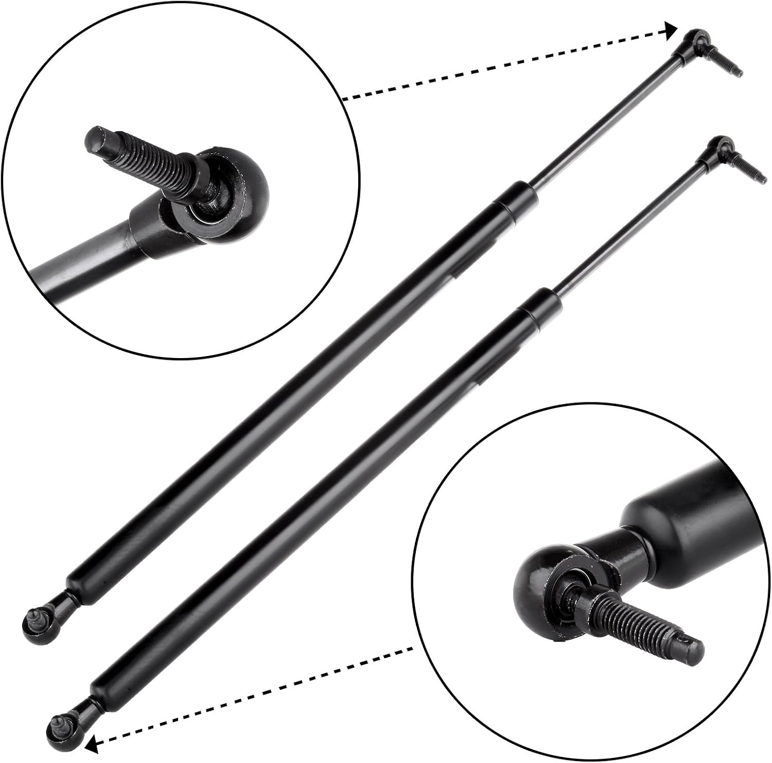 ECCPP Lift Supports Rear Liftgate Struts Gas Springs Shocks