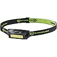 Streamlight 61714 Bandit Pro 180-Lumen USB Rechargeable LED Headlamp with Elastic Head Strap, Visor Clip, and USB Cable, Black