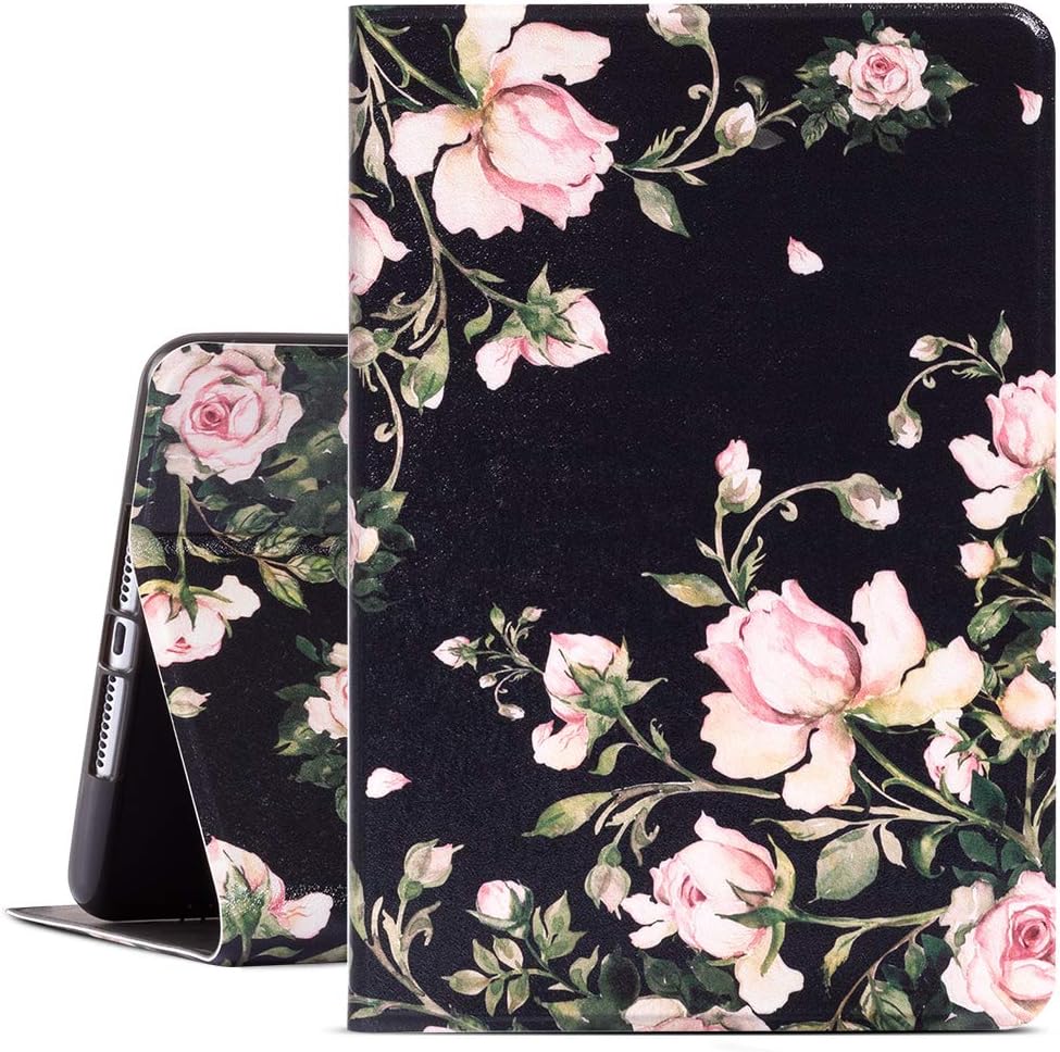 ipad Mini 5/4 Case, Gofupa ipad 7.9 Inch Case 2019, Soft TPU Back Cover and Folio Leather Case, Adjustable Stand Auto Wake/Sleep Smart Case (Pink White)