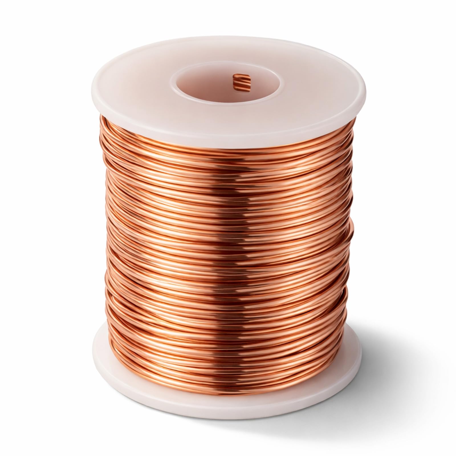 View 1 of 18 Gauge Copper Wire 1mm 213 Feet Dead Soft Solid Bare Copper Wire for Electroculture Gardening, Jewelry Making, Beading, Science Projects, DIY Artwork, 1 Pound Spool