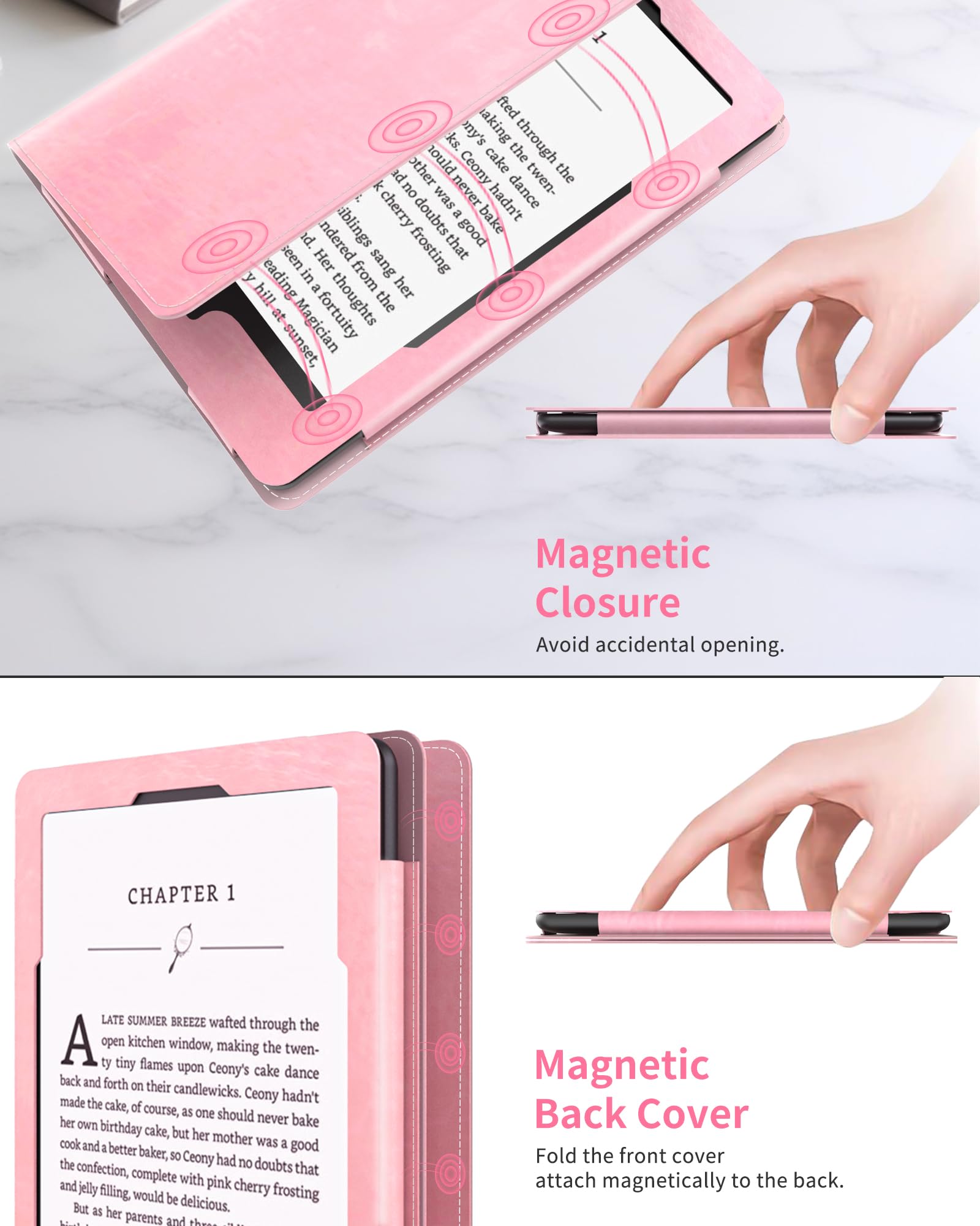 MMK Case for Kindle Paperwhite 11th Generation - 6.8