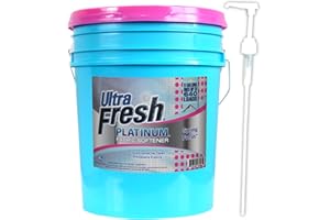 Ultra Fresh | Platinum Original Blue 6X Laundry Detergent - 5 Gallons - Concentrated, HE-Safe, Whitening Formula, Reusable Dispenser, 6X Deep Cleaning Power, Fresh Scent, No Phosphates or Bleach