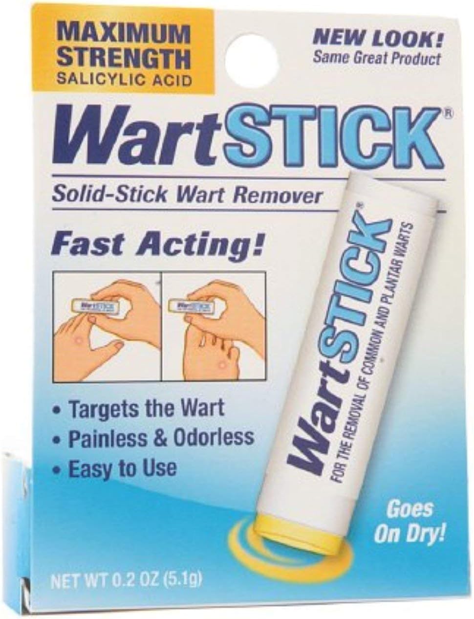 WartStick Wart Remover 0.2 oz (Pack of 2): Health & Personal Care