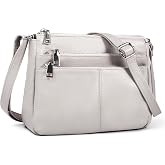 Befen Borsa A Tracolla In Pelle Genuina Donna - Pochette Portafoglio Con Cinturino, Adatta A Cellulare Grande