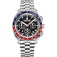 Pagani Design 1701 V3 Men's Chronograph Quartz Dial 40mm VK63 Movement Stainless Steel Mirror Sapphire Watch 100 Meter Water Resistant Sport Watch