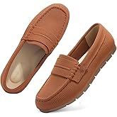 Vespiero Loafers for Women Comfortable Slip on Work Flats Shoes Womens Dressy Casual Walking Shoes