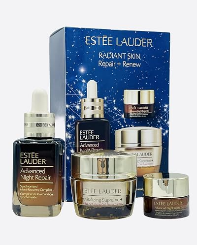 Estee Lauder Radiant Skin Repair Renew Kit Set Advanced Night Repair Supreme+