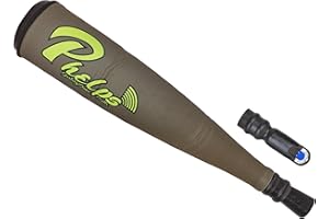 Phelps Game Calls Metal Bugle Tube - Aluminum Elk Bugling System with Dual Mouthpieces for Loud Crisp Calls and All Skill Levels