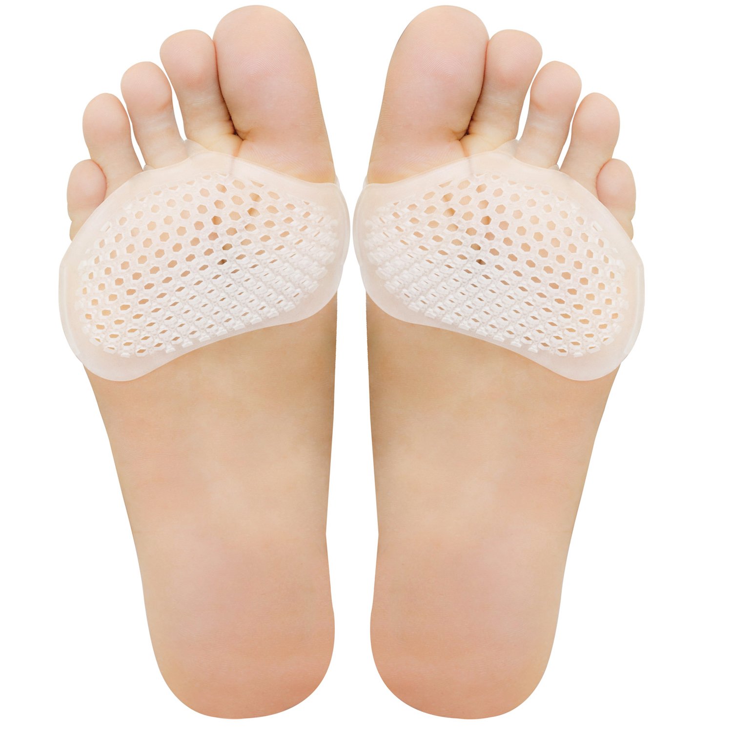 FENGDA Ball of Foot Cushions Gel Metatarsal Pads Forefoot