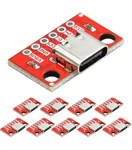 Delinx USB-C PD Trigger Module (2-Pack) – Supports PD 2.0/3.0, Selectable 5/9/12/15/20V Output, 100W Max