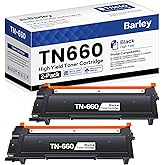 TN660 TN-660 High Yield Black Toner Cartridge Compatible TN660 TN-660 Toner Cartridge Replacement for Brother TN660 TN-660 HL-L2305W HL-L2380DW DCP-L2540DW, (TN660 2PK)