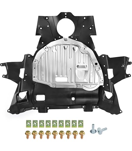 LKQ Front Right Inner Fender Splash Shield For 2008-2010 Jeep Grand Cherokee (Passenger Side)