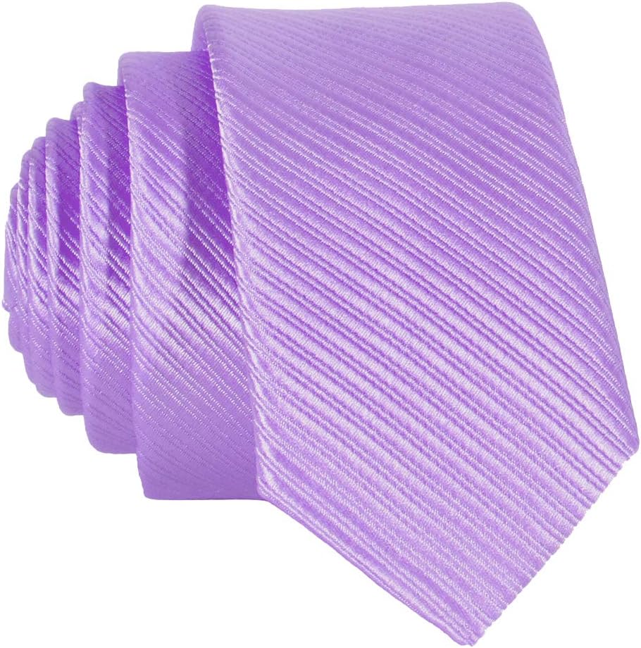 DonDon Men's narrow slim Tie handmade