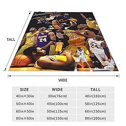 Basketball Player Blanket 60"X50",Throw Blankets