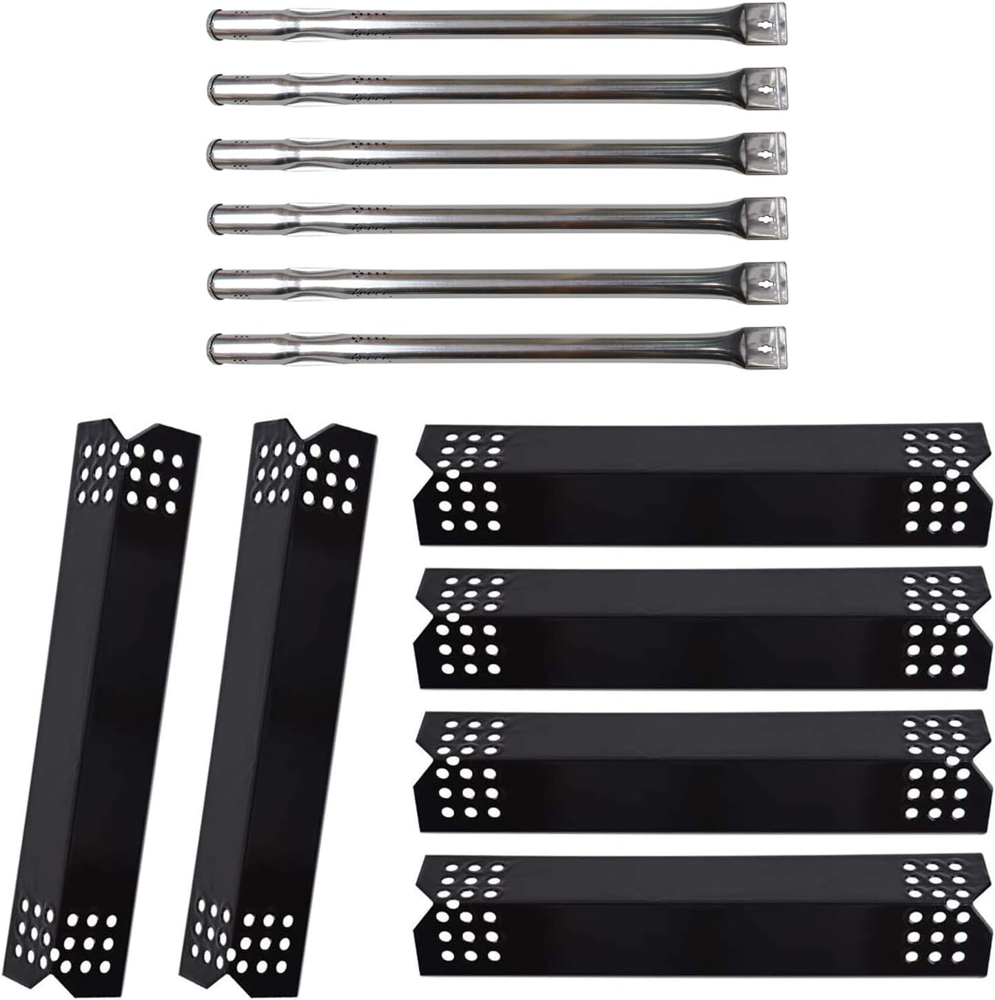 Metal Club Grill Replacement Parts for Nexgrill 720-0896, 720-0882A, Grill Heat Tent Plate Shields and Pipe Burner Tubes for Nexgrill 720-0896B, 720-0896C, 720-0925 Models. : Garden & Outdoor
