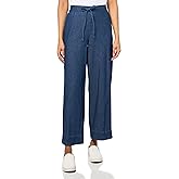 Jones New York Womens Tie Waist Stitch Hem Pant