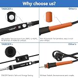 Tabiger 60W Soldering Iron Kit 220V Adjustable Temp 200-450℃ 5 Tips view 3