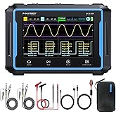 【FNRSI 2C53P Plus Upgraded with Carrying CASE】 3in1 Oscilloscope/Multimeter/DDS Signal Generator Tablet Touch Screen Portable Digital Automotive Oscilloscope 2 Channel 50MHz Bandwidth 250Ms/S Counts