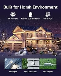 eufy Permanent Outdoor Lights E22, 100ft with 60