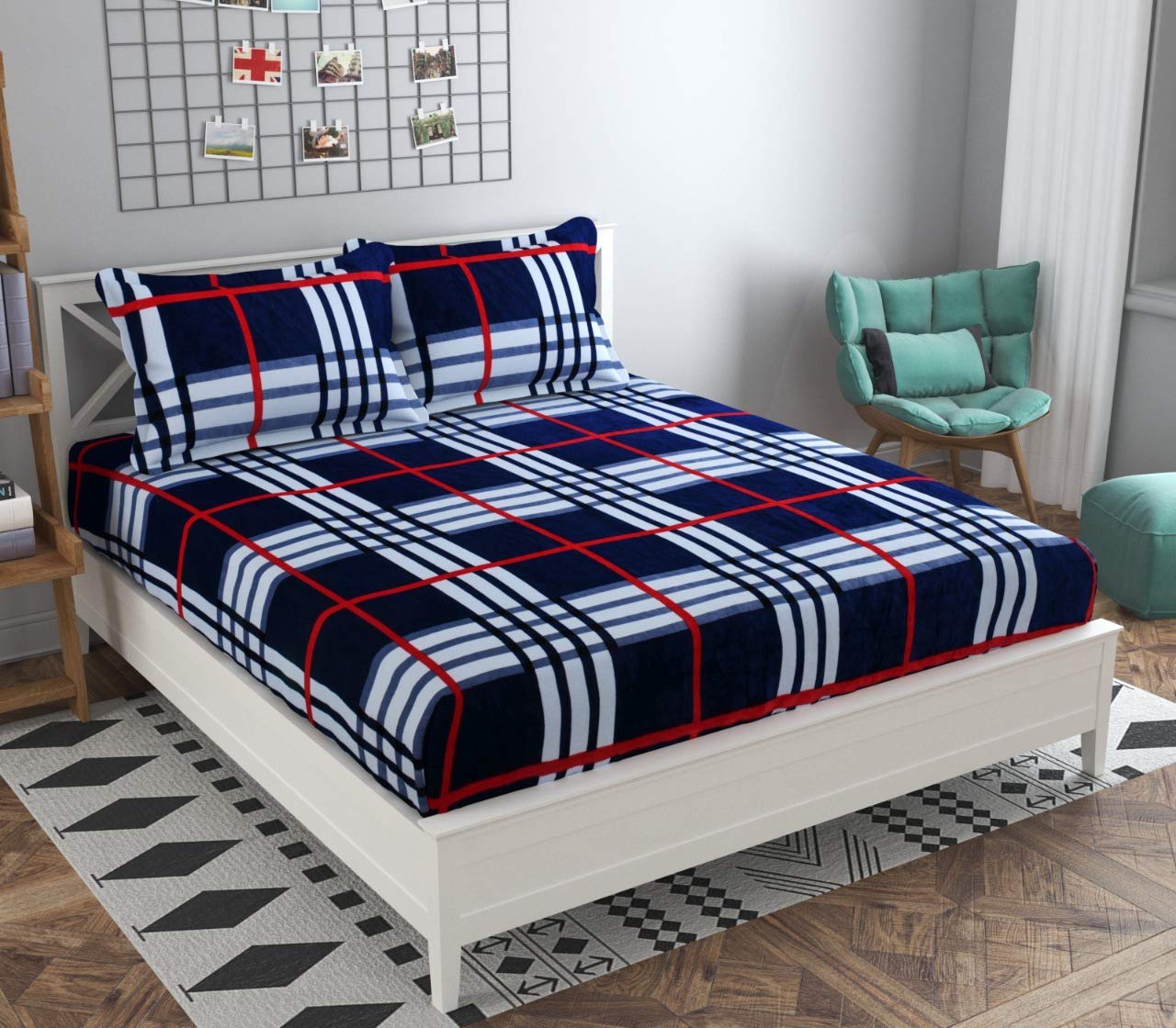 Buy Temoli® Elastic Fitted Warm bedsheets King Size , King Size Warm