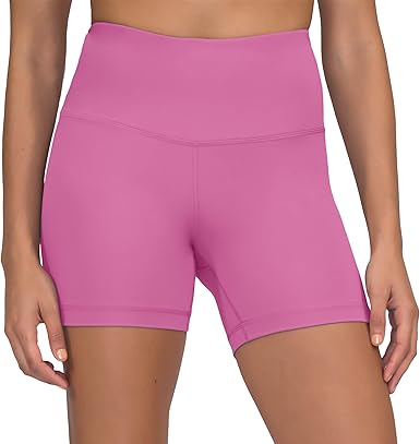 pink yoga shorts