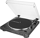 Audio-Technica AT-LP60X-BK Fully Automatic Belt-Drive Turntable Black view 1