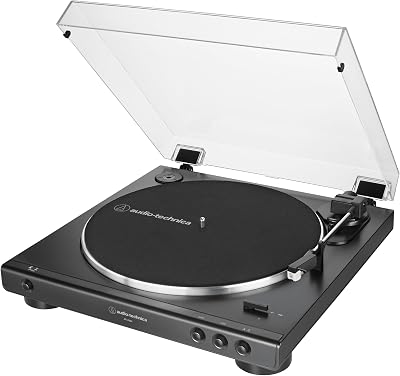 Audio-Technica AT-LP60X-BK Fully Automatic Belt-Drive Turntable Black