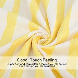 Best Season 4 Piece Stripe Microfiber Stripe Sheet
