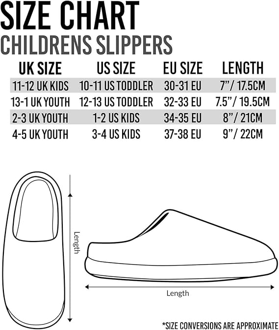 eu size to us kids