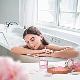 ALBISS Birthday Gifts Spa Gift Set with Pink Mug Candle Bath Treats Card view 6