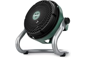 Vornado EXO61 Medium Heavy Duty Air Circulator, 3-Speed High Velocity Shop Fan with High-Impact Case and 8 ft Cord, Powerful Industrial Multipurpose Electric Air Mover for Whole Room Cooling