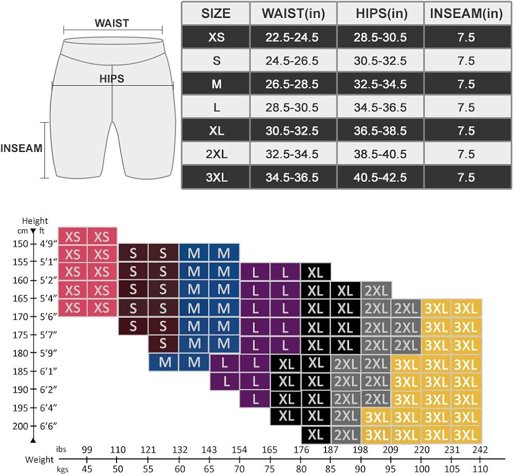 JPGO Yoga Shorts for Women, High Waist Stretch Athletic Home Gym Workout Running Biker Shorts with Pocket: Clothing