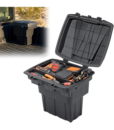 Amazon.com: Polaris 2889108 Lock & Ride MAX Storage Box Water