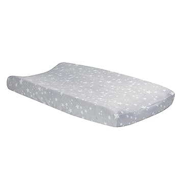 gray changing pad cover