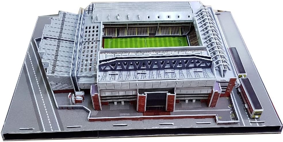 3D Liverpool Fc Replica Anfield Football Stadium Puzzle - 160 Pieces Model