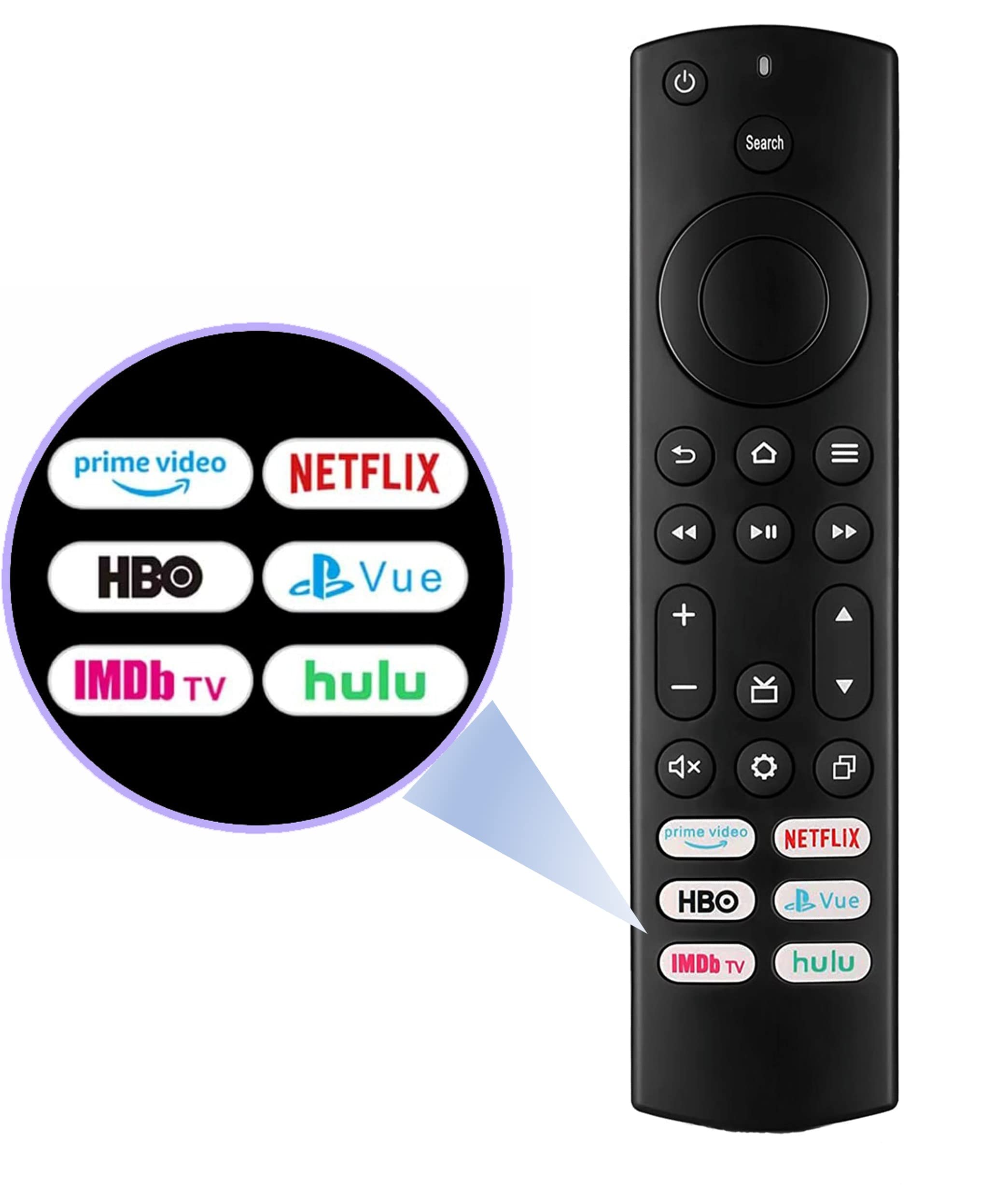 Universal Remote Control for Toshiba-Smart-TV, New