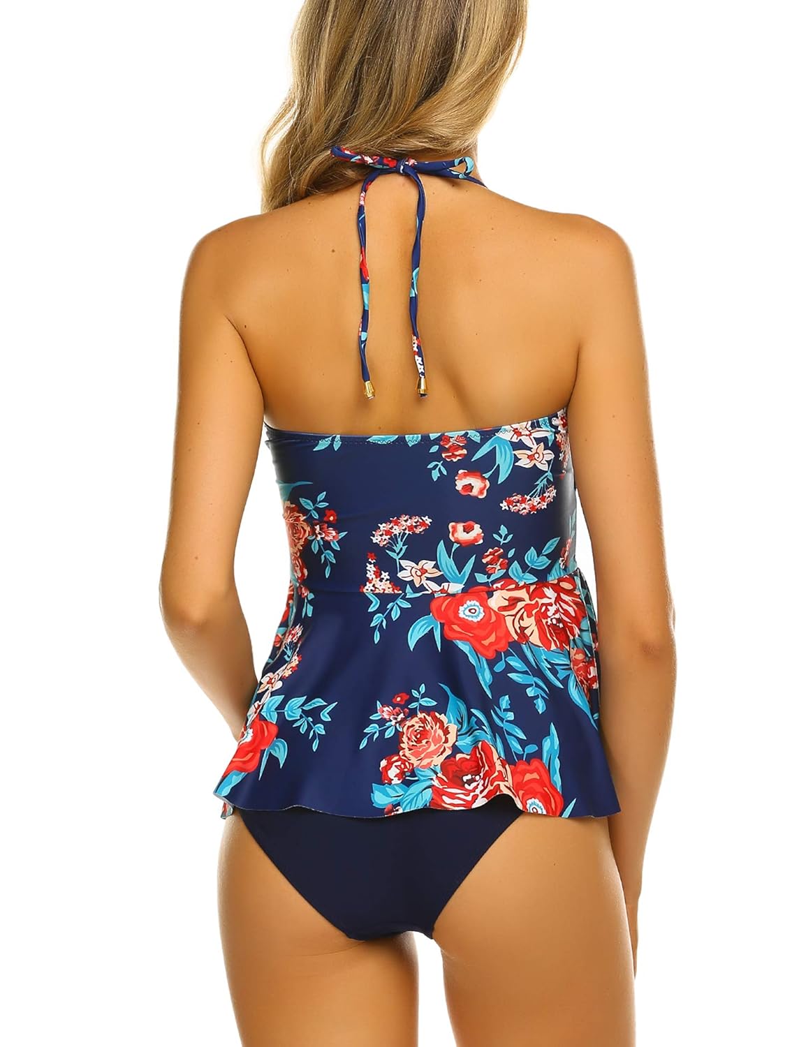 womens ruffle tankini