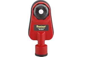 Dastool Drilling Dust Collection Attachment,Universal Dust Shroud for Drilling 1-3/8" Dt1801