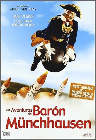 Las Aventuras Del Baron Munchausen Munchhausen 1943 Import: Amazon.fr: Hans Albers, Brigitte Horney, Ferdinand Marian, Hermann Speelmans, Wilhelm Bendow, Michael Bohnen, Hans Brausewetter, Josef von Báky: DVD & Blu-ray