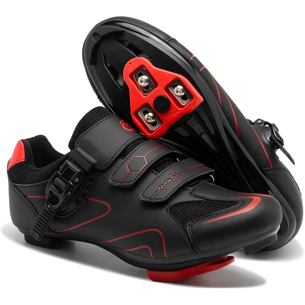 Peloton Cycling - Shoes for Peloton Bike & Bike+ Black, Red 15.5 Women/13.5 Men Amazon.com: Peloton Cycling Shoes for Peloton Bike and Bike+  main image 2