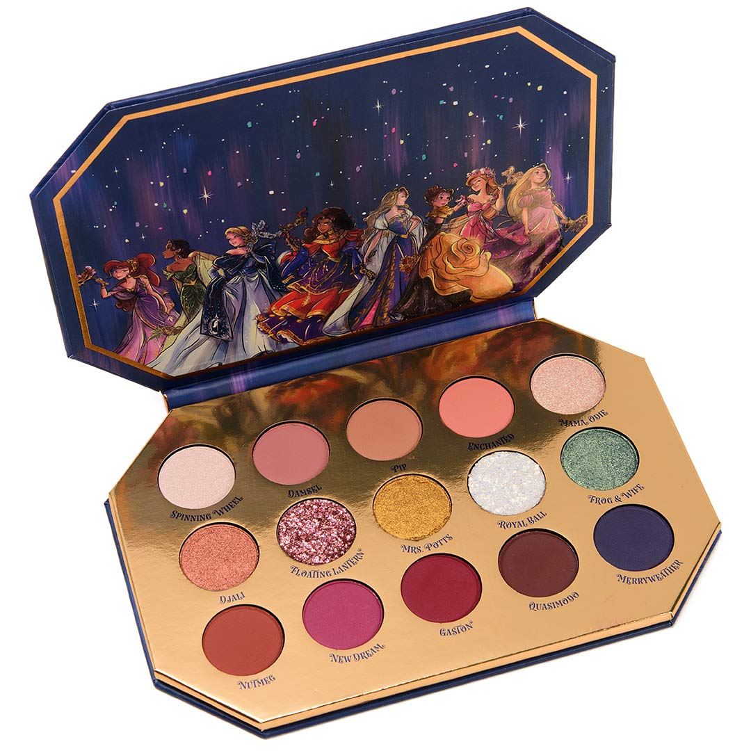 Colourpop Disney Midnight Masquerade Eyeshadow Palette: 12 Shimmery Shades