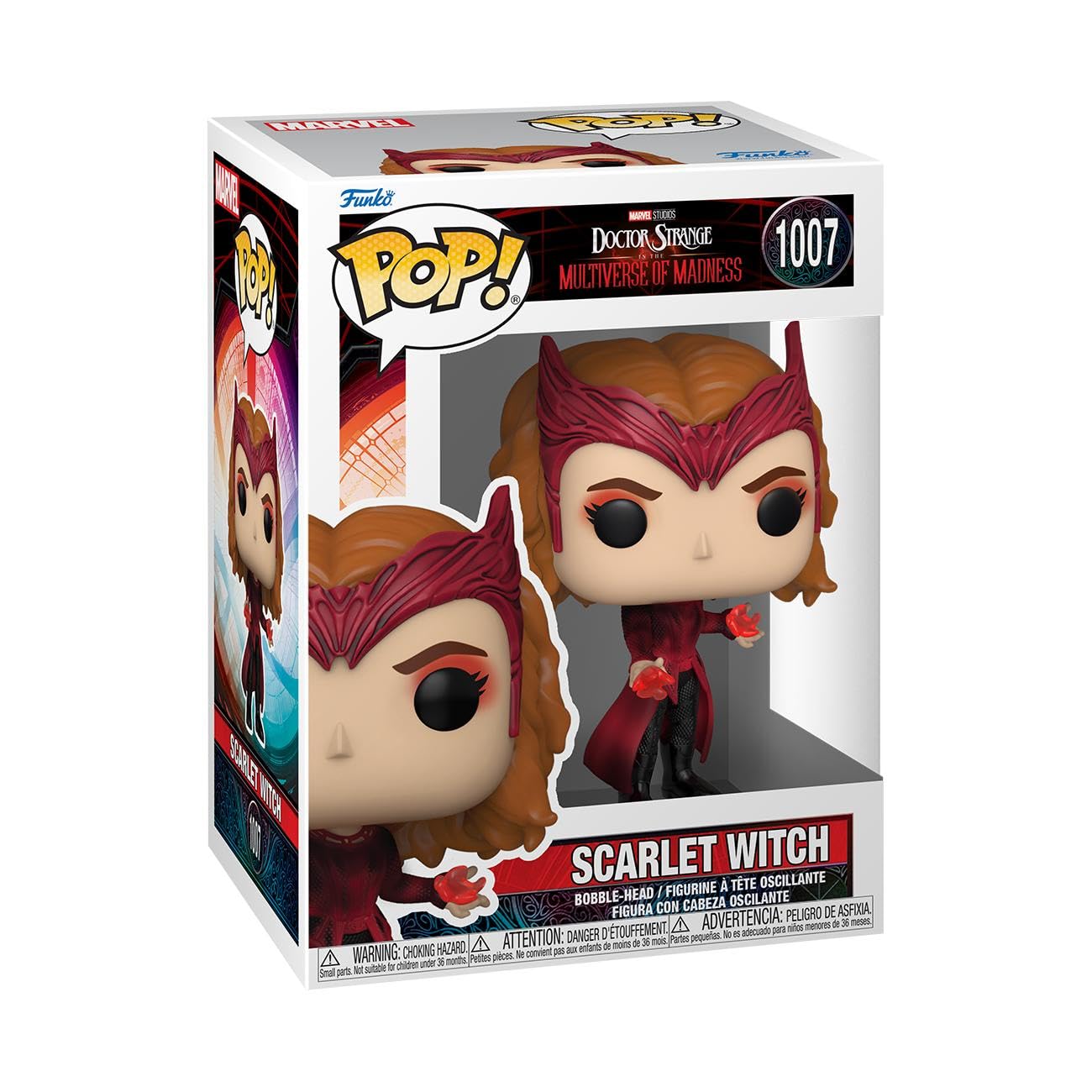 Funko POP! Marvel: - Scarlet Witch - Doctor Strange - Collectable Vinyl Figure - Gift Idea - Official Merchandise - Toys for Kids & Adults - Movies Fans - Model Figure for Collectors and Display