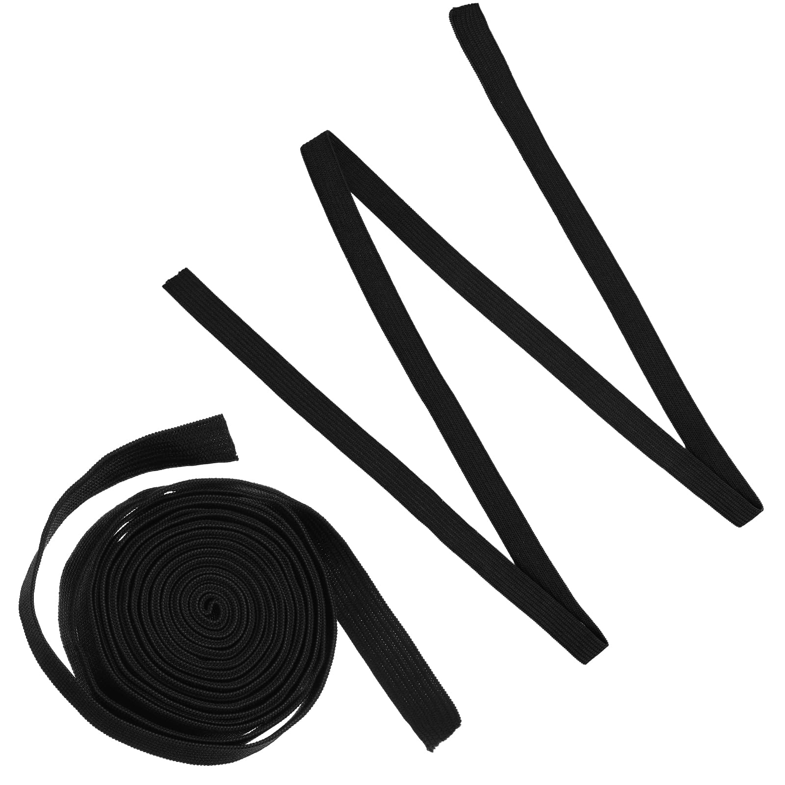 Photo 1 of 11 Yard Elastic Band for Sewing, 1/2 Inch Width Flat Elastic Straps, Black Flat Elastic-Cord, High Elasticity Sewing Elastic-Bands for Waistbands, Pants, Clothes and DIY Crafts