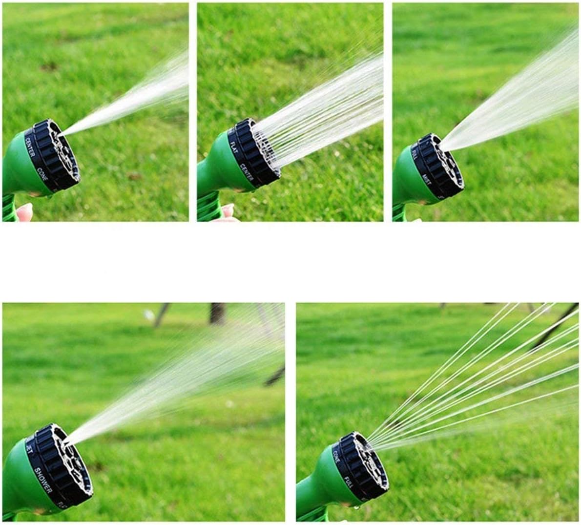 The Night's Watch Hoses, Expandable Garden Hose, Water Hose with High Pressure Hose Spray Nozzle, Flexible Garden Hose with All Brass Connectors, Leak Proof, and Durable Expanding Garden Hose (50 Feet) : Garden & Outdoor