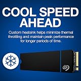 Seagate Game Drive PS5 PS4 1TB M.2 SSD Internal PCIe Gen4 NVMe 7300MB/s view 3