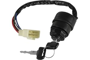 Caltric Ignition Key Switch Compatible with Kawasaki Mule 610 4X4 Kaf400 Kaf 400 2007-2016