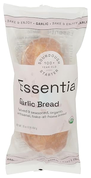 ESSENTIAL BAKING COMPANY ORGANIC BAKE AT HOME GARLIC...