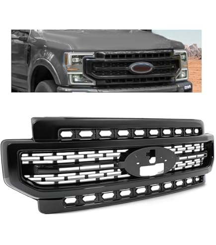 RBP 951571 RX-3 Series Black Studded Frame Main Grille for Ford